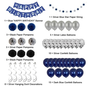 Globos <span class=keywords><strong>de</strong></span> Feliz <span class=keywords><strong>Cumpleaños</strong></span>, Guirnalda <span class=keywords><strong>de</strong></span> Estrellas, Decoraciones <span class=keywords><strong>de</strong></span> <span class=keywords><strong>Cumpleaños</strong></span> <span class=keywords><strong>para</strong></span> <span class=keywords><strong>Hombre</strong></span>, Decoraciones <span class=keywords><strong>de</strong></span> Fiesta <span class=keywords><strong>de</strong></span> <span class=keywords><strong>Cumpleaños</strong></span> Azules <span class=keywords><strong>para</strong></span> <span class=keywords><strong>Hombre</strong></span> - Product Image 6