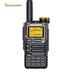 Quansheng UV-K6 워키토키 5W UV-K58 UV-K5(8) 양방향 라디오 50-600MHz 풀 밴드 수신 유형 C 충전 에어 밴드 DTMF NOAA