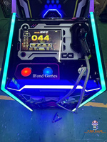 IFD jeu à jetons nouveauté vidéo enfant simulateur Arcade écran Arcade pistolet tir jeu Machine fou tireur à vendre