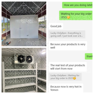 <span class=keywords><strong>Chambre</strong></span> froide de stockage de compresseur Copeland de la CE originale-congélateur de plain-pied de 25 °C avec la <span class=keywords><strong>chambre</strong></span> de congélation de viande de poulet de panneau de NSF PU - Product Image 6