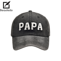 Nouvelles casquettes de baseball assorties PAPA MAMA MINI : chapeaux de soleil d'extérieur de style européen et américain avec lettres imprimées