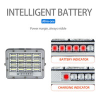 Projecteur KCD Focus Réflecteurs Extérieurs 50 100 150 200 300w IP65 LED Projecteur à Lumen Élevé Projecteur Solaire