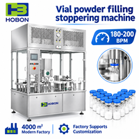 Machine de remplissage automatique rotative de flacons en verre avec pompe péristaltique, ligne de production de remplissage, de bouchage et de capsulage pour flacons, liquides et poudres