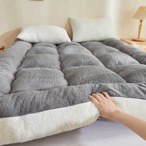 <span class=keywords><strong>Protège</strong></span>-<span class=keywords><strong>matelas</strong></span> SUREWAL pleine grandeur en tissu peluche chaud, matelassé, avec surmatelas doux - Product Image 2