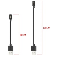 Cable de carga USB con cubierta de PVC y TPE, cargador magnético para Xiaomi Smart Band 8 y 8 Pro, blindaje trenzado