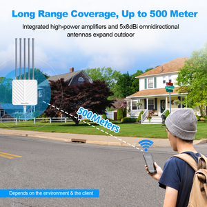 Punto de Acceso Inalámbrico para Exteriores <span class=keywords><strong>WiFi</strong></span> 6 de 3000Mbps, Largo Alcance, Doble Banda, PoE, Resistente al Agua, Extensor/<span class=keywords><strong>Repetidor</strong></span> <span class=keywords><strong>WiFi</strong></span>, <span class=keywords><strong>el</strong></span> <span class=keywords><strong>Mejor</strong></span> de 2025 - Product Image 2