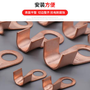 ขั้วต่อสายไฟทองแดงแท้ Yaosheng แบบ OT Lug ขนาด 0.25-100 มม. สำหรับงานวิศวกรรมไฟฟ้า - Product Image 2