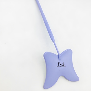 Purple Powder Coated Color Customized Butterfly Shape <b>Makeup</b> <b>Mirror</b> 3X Magnifying Single Side <b>Mirror</b> - Product Image 4