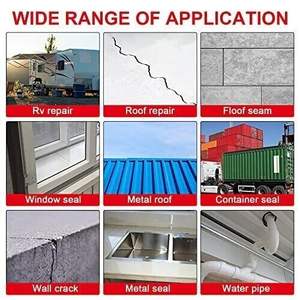 Süper butil su geçirmez sızdırmazlık yapıştırıcı bantlar çatı sızıntıları için yanıp sönen bant yanıp sönen alüminyum folyo butil bant - Product Image 4