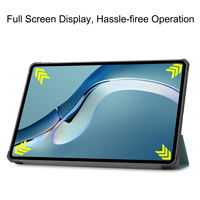 Étui en cuir PU véritable pour Huawei Matepad Pro 12.6 2021, étui de tablette de luxe design