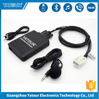 YATOUR M09 VW12 Adaptateur numérique USB MP3 Bluetooth 5.2 Qualcomm de haute qualité pour kit d'appel téléphonique VW AUDI