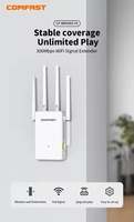 Repetidor WiFi COMFAST CF-WR306S V2 2025, 300Mbps, 2.4ghz, Router Inalámbrico, Extensor WiFi
