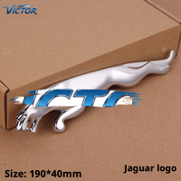 Autocollant de logo de voiture en ABS pour modification du coffre arrière des XJ, XF et F-TYPE