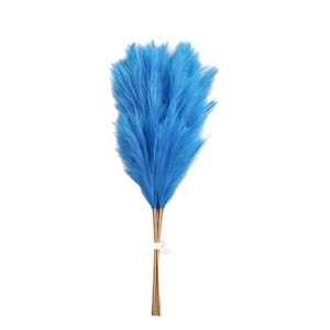 15 <span class=keywords><strong>Rami</strong></span> di Erba della Pampa Artificiale in Seta, Steli di Canna Finta a Lunga Durata per Matrimoni, Halloween, Decorazioni per la Casa, Oggetti di Scena Fotografici e Esposizioni per Centri Commerciali - Product Image 5