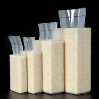 Conteneur vide de stockage de farine de riz, emballage, sacs en plastique, personnalisé 1kg, 5kg, 10kg, 25kg, 50kg