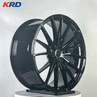 Rines Monobloque de Diseño Cóncavo 3D de 19-21 Pulgadas 5x114.3 ET30-38, Deportivos de 5 Radios, Servicio Personalizado de ET/CB para Rines de Aleación de Automóviles de Pasajeros