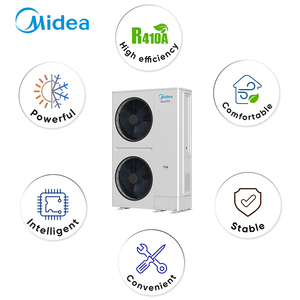 Midea V8 easyfit loạt 33.5kw thương mại ngoài trời AC đơn vị tiết kiệm không gian điều hòa không khí trung tâm với R410A lạnh - Product Image 2