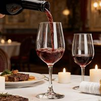 Verre à vin populaire de 294 ml en verre, gobelet créatif personnalisé avec logo, verre à vin rouge et à liqueur de grande valeur