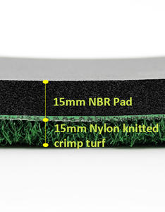 Tikar pukulan Golf nilon Premium portabel dan mudah dilipat rumput terasa nyata untuk latihan rentang mengemudi tikar pukulan - Product Image 4