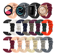 Correa de Reloj Ajustable de Silicona Impermeable YHQ con Hebilla de Pin para Reloj GT 3 y para Reloj Inteligente Active Venu