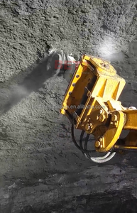 Accessorio per Mini Escavatore Wolverine, Macchina per Scavo Orizzontale Rotante, Fresa a Tamburo Trasversale con Certificazione CE - Product Image 4