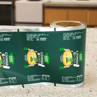 Joint en feuille d'aluminium imprimé en couleur personnalisée Film en rouleau BOPP/VMPET/PE de qualité alimentaire pour emballage de collation