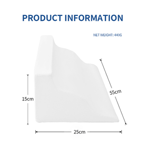 OEM ODM R-förmiges Medizinisches Drehkissen mit Rutschfester Granulatbasis Pflegekissen für Bettlägerige Patienten 55cmx25cmx15cm - Product Image 2