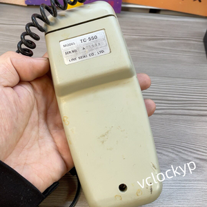 Line Seiki Model TC-550 Digital <b>Thermometer</b> Used - Product Image 3