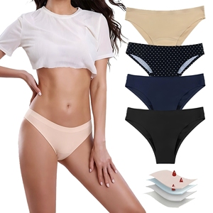 Culottes de bain menstruelles pour adolescentes, anti-<span class=keywords><strong>fuites</strong></span>, respirantes, sans coutures, sans effets secondaires - Product Image 6