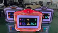 Feliz cumpleaños LED VIP desplazamiento texto programado mensaje pantalla Digital letras estrella tablero señal botella presentador para club nocturno