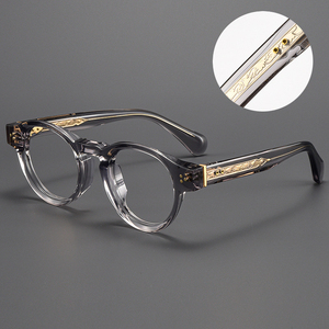 Jiojew tùy chỉnh dày khắc Kính mắt <span class=keywords><strong>Acetate</strong></span> khung kim loại kim kính đọc sách Kính mát khung - Product Image 1