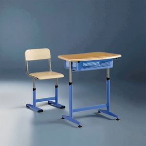 SONGYE Modern Adjustable Height Steel Plywood School Desk <b>Chair</b> Set 1 Year Warranty Students Classroom Commercial Use Model ST-0 - Product Image 2
