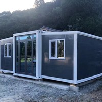 Maison Modulaire Préfabriquée Américaine de Luxe Extensible 20ft 40ft, Type Granny Flat, 2 Chambres Certifiée