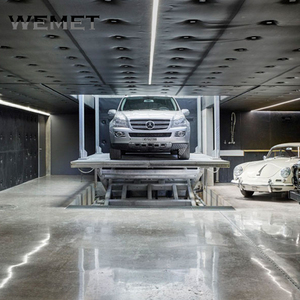 Piattaforma Sotterranea Innovativa a Doppio Piano con 2 Posti <span class=keywords><strong>Auto</strong></span>, Sollevatore Idraulico per <span class=keywords><strong>Auto</strong></span> da 2500kg, Fossa Nascosta, Garanzia di 1 Anno - Product Image 4