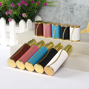 2025 New Models High-End <strong>Portable</strong> 10ml <strong>Perfume</strong> Dispenser Cylinder Aluminium+PCTG+Pu <strong>Empty</strong> <strong>Bottles</strong> Refillable <strong>Perfume</strong> <strong>Bottles</strong> - Product Image 3