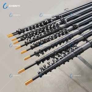 Palo telescópico <span class=keywords><strong>de</strong></span> fibra <span class=keywords><strong>de</strong></span> carbono para recolección <span class=keywords><strong>de</strong></span> palmeras <span class=keywords><strong>de</strong></span> coco areca, 50 pies, 60 pies, 70 pies, 80 pies, alto módulo - Product Image 3