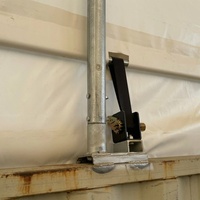 40' B x 80' L x 15' H Einzelträger-Containerüberdachung mit doppelter feuerverzinkter Beschichtung für Baggerausrüstungsunterstand