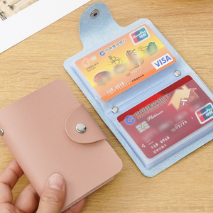 Portefeuille tendance : Porte-cartes de crédit en cuir élégant pour 24 cartes - Abordable et élégant - Product Image 3