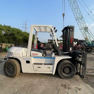 Japanese diesel <b>forklifts</b> 5ton 7ton 10ton 15ton TCM <b>forklifts</b> Used original Triplex mast <b>forklifts</b> with high performance cheap - Product Image 2