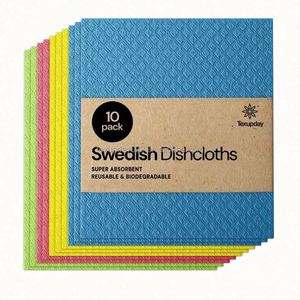 Wholesale Eco-Friendly Biodegradable Swedish Dishcloth Cleaning Sponge <b>Kitchen</b> Dish <b>Cloth</b> Cleaning <b>Cloths</b> With Logo - Product Image 2