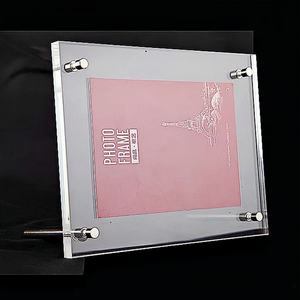 Support de carte de table acrylique transparent <span class=keywords><strong>plaque</strong></span> d'affichage de certificat porte-menu de bureau <span class=keywords><strong>cadre</strong></span> de licence commerciale <span class=keywords><strong>cadre</strong></span> <span class=keywords><strong>photo</strong></span> avec pieds - Product Image 5