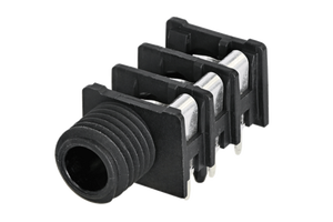 <span class=keywords><strong>Prise</strong></span> stéréo <span class=keywords><strong>Neutrik</strong></span> NRJ6HF-1 1/4 ", commutée, nez entièrement fileté, contact du manchon/connexion du panneau frontal - Product Image 2