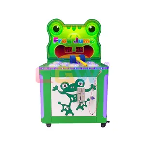 Good Profit Coin Operated Kids Hitting Hammer Frog Arcade Whack a Mole Hammer Hitting Music Game Machine For Children