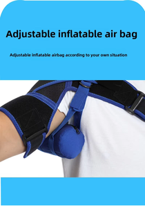 Supporto Compressivo per <span class=keywords><strong>Spalla</strong></span> per Prevenire Distorsioni e Luxazioni, Regolabile per Braccio Destro e Sinistro, Uomo e Donna - Product Image 6
