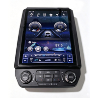 Autoradio vertical 12,1 pouces 4+64G avec système Android, navigation GPS 8 cœurs, WiFi 5G et écran tactile pour Ford F150 2015-2021