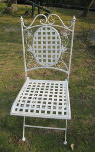 Chaises pliantes en métal antique, jardin Durable, chaises de patio d'extérieur - Product Image 5