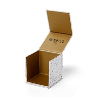 Boîtes d'emballage en papier de luxe personnalisées avec logo imprimé pour gâteaux, biscuits, pains, pâtisseries, beignets, macarons