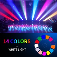 Lumière principale mobile de faisceau de 500W avec l'effet de lentille de gel et d'arc-en-ciel fort faisceau Spot Party Disco DJ Stage Light