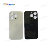 Couverture arrière en verre grand trou pour Iphone 15 15pro 15pro max 14 14pro 14pro max 13 13pro 13pro max