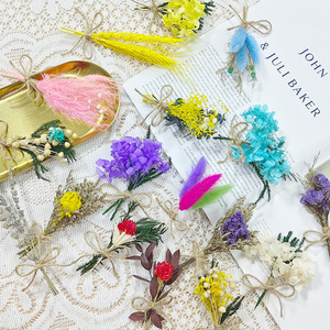 Flores Secas Naturales para Decoración de Paredes, Pequeños Ramos Rústicos de Botánicos Reales Preservados para Manualidades, Decoración del Hogar y Regalos de Boda - Product Image 5